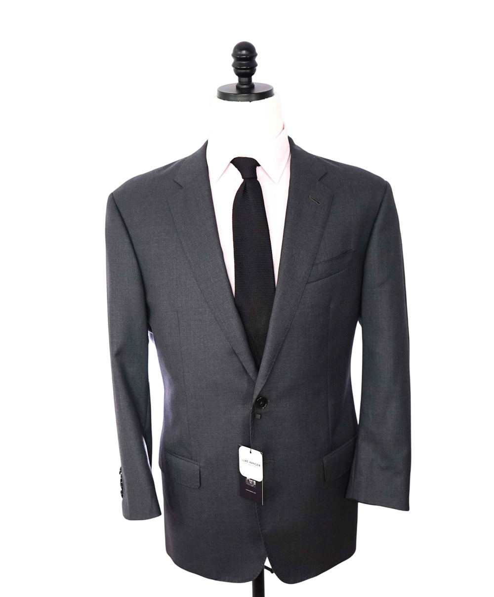 $2,595 GIORGIO ARMANI - Gray Super 160's Wool Blazer - 44R